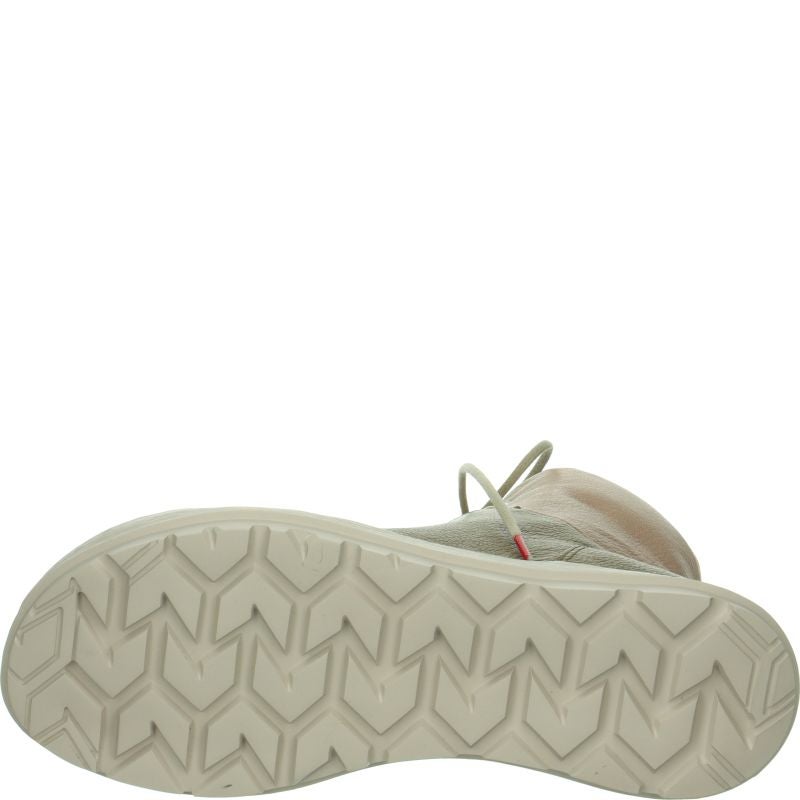 Think COMODA Woman Lace-up boot - Material: Leather in Grey