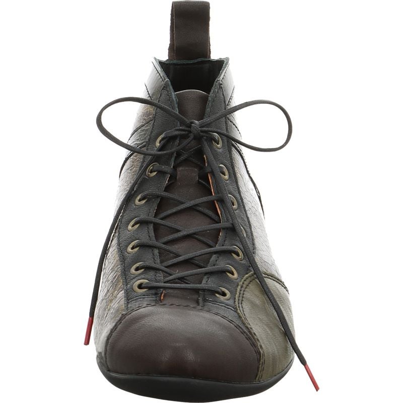 Think GUAD2 Woman Ankle boot - Material: Leather in Multi Colour