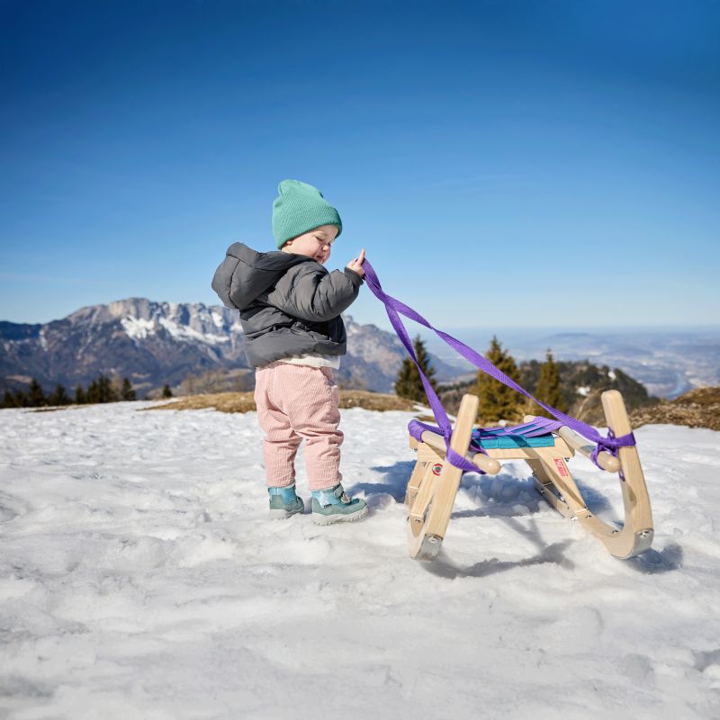 Superfit HUSKY+ Girls Boot - Material: Leather/Textil in Green