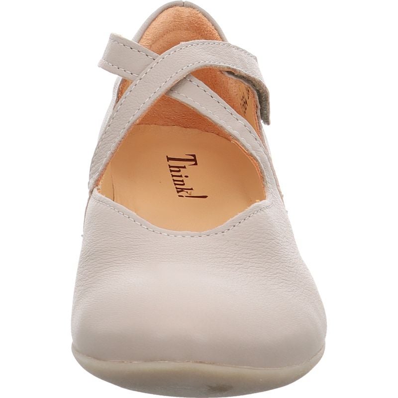 Think GUAD2 Woman Ballerina - Material: Leather in Grey
