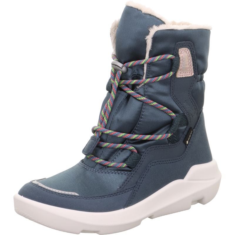 Superfit TWILIGHT Girls Boot - Material: Leather/Textil in Blue