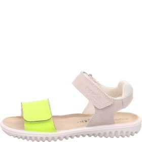 Superfit SPARKLE Girls Sandal - Material: Leather/Textil in Yellow