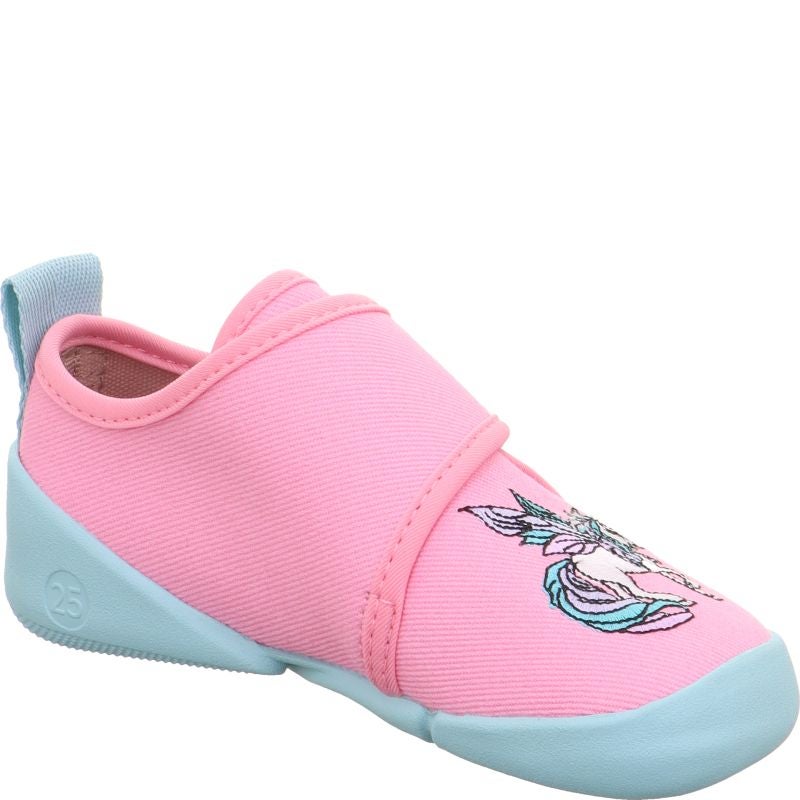 Superfit VENTI Girls Slipper - Material: Textile in Rose
