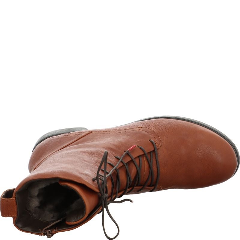 Think AGRAT Woman Ankle boot - Material: Leather in Brown