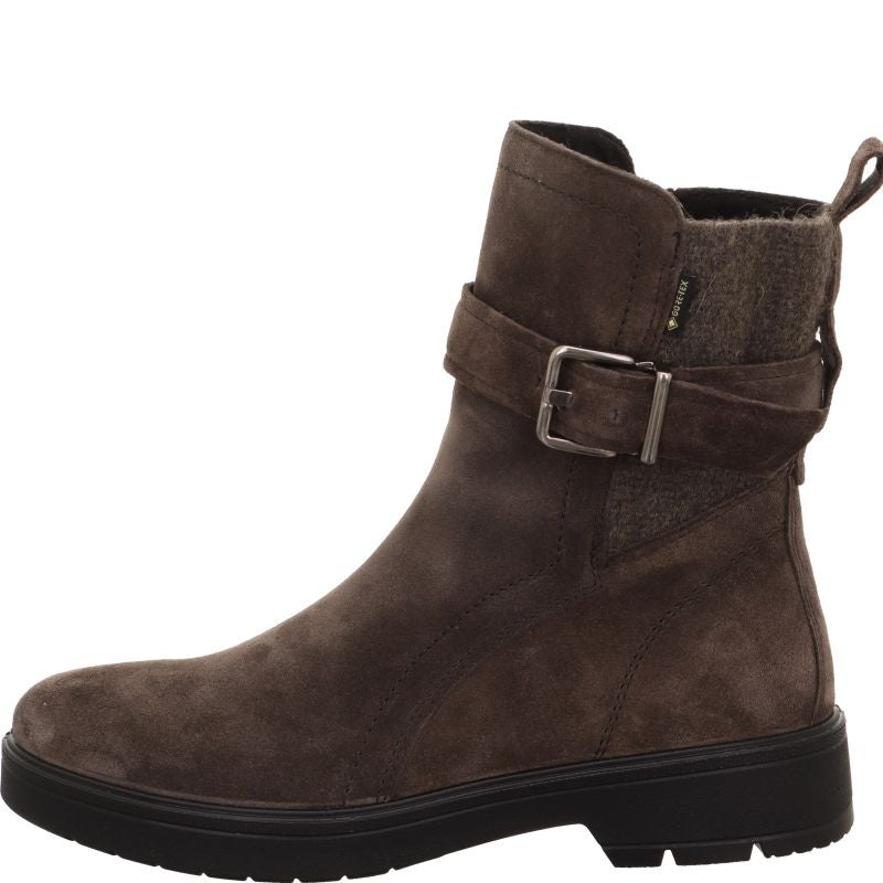 legero MYSTIC Damen Stiefelette - Material: Leder in Grau