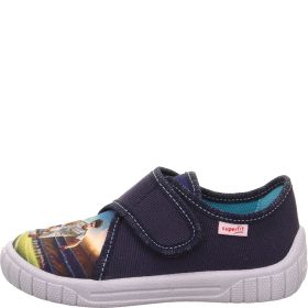 Superfit BILL Jungen Hausschuh - Material: Textil in Blau