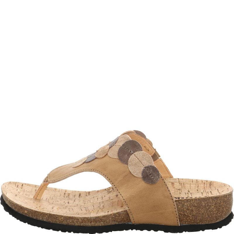Think JULIA DAMEN Mules - Material: Leather in Beige
