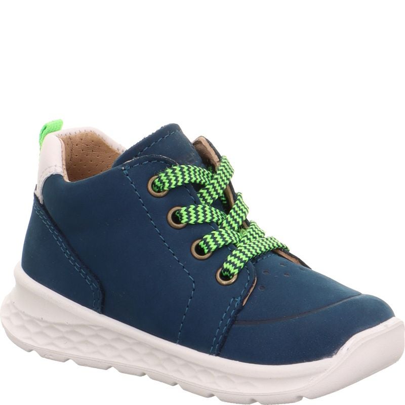 Superfit BREEZE Jungen Sneaker low - Material: Leder in Blau
