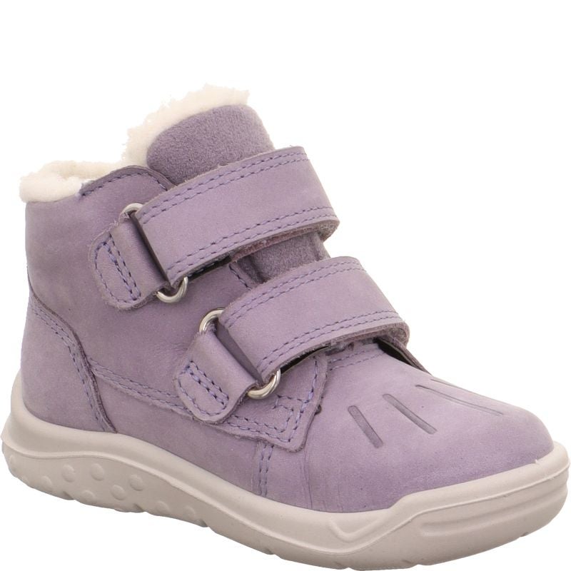 Superfit WHALEY Mädchen Sneaker high - Material: Leder/Textil in Lila