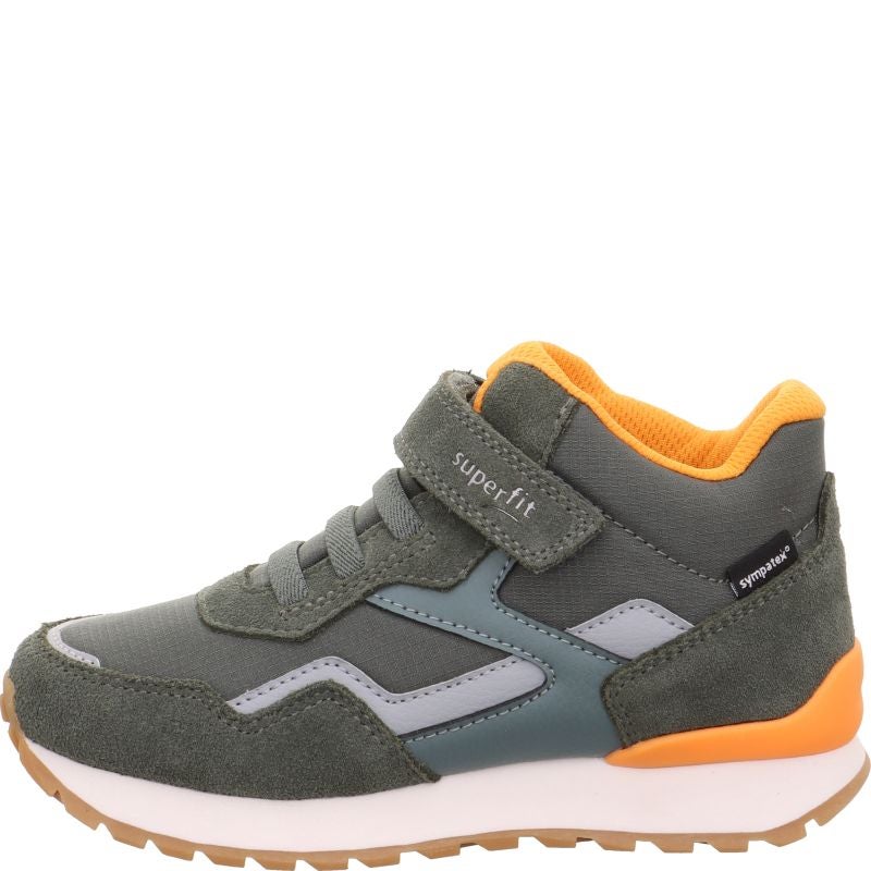 superfit DASH Unisex | Boys Sneakers high - Material: Leder/Sonstiges Material/Texti in Green