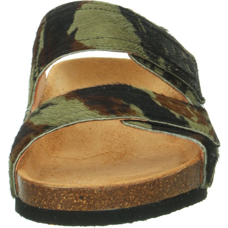 Think! WOLFI Herren Pantolette - Material: Leder in Mehrfarbig