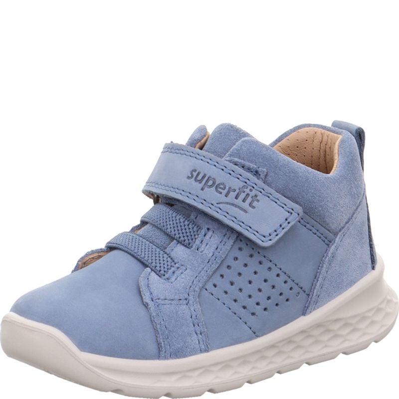 Superfit BREEZE Unisex, Jungen Sneaker low - Material: Leder in Blau