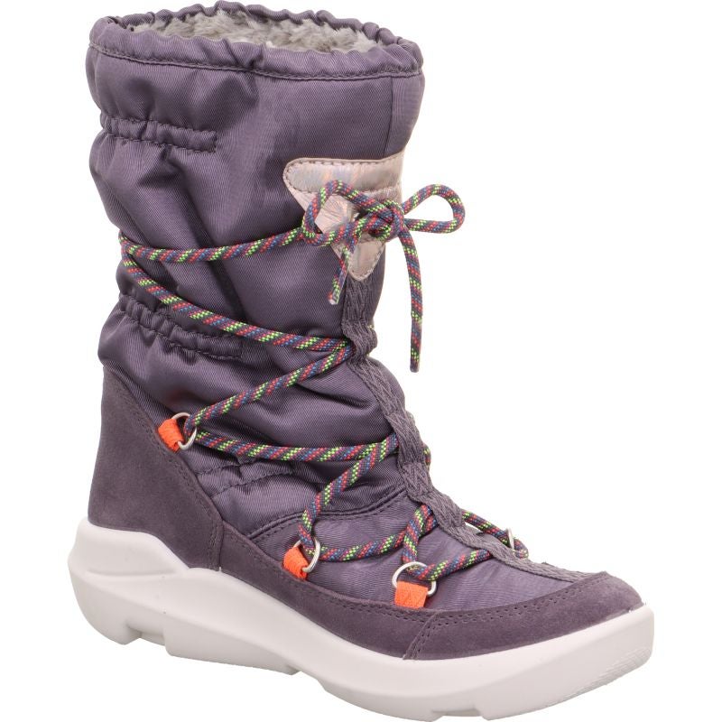 Superfit TWILIGHT Girls Boot - Material: Leather/Textil in Purple