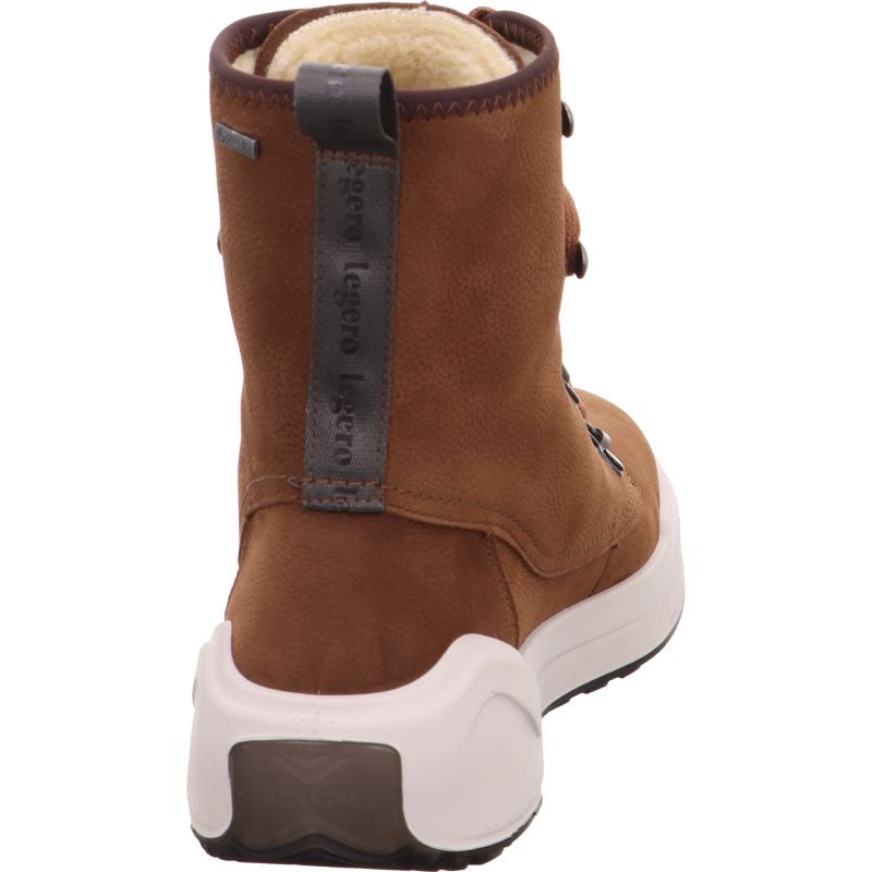 Legero COSY Damen Schnürboots - Material: Leder in Braun