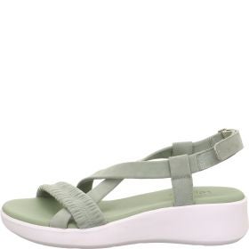 Legero EASY Damen Sandale - Material: Leder in Grün