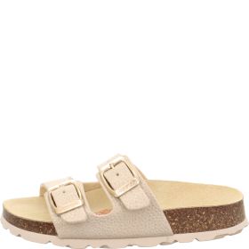 Superfit FUSSBETTPANTOFFEL Girls Slipper - Material: Sonstiges Material in Metallic