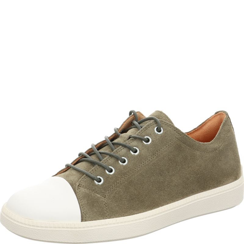 Think TURNA MEN Sneakers low - Material: Leather in Olive