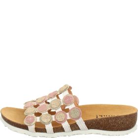 Think JULIA DAMEN Woman Mules - Material: Leather in White