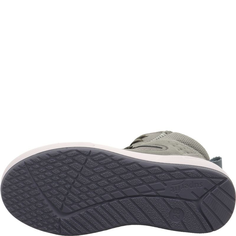 Superfit MAVERICK Sneakers high - Material: Leder/Sonstiges Material/Texti in Green