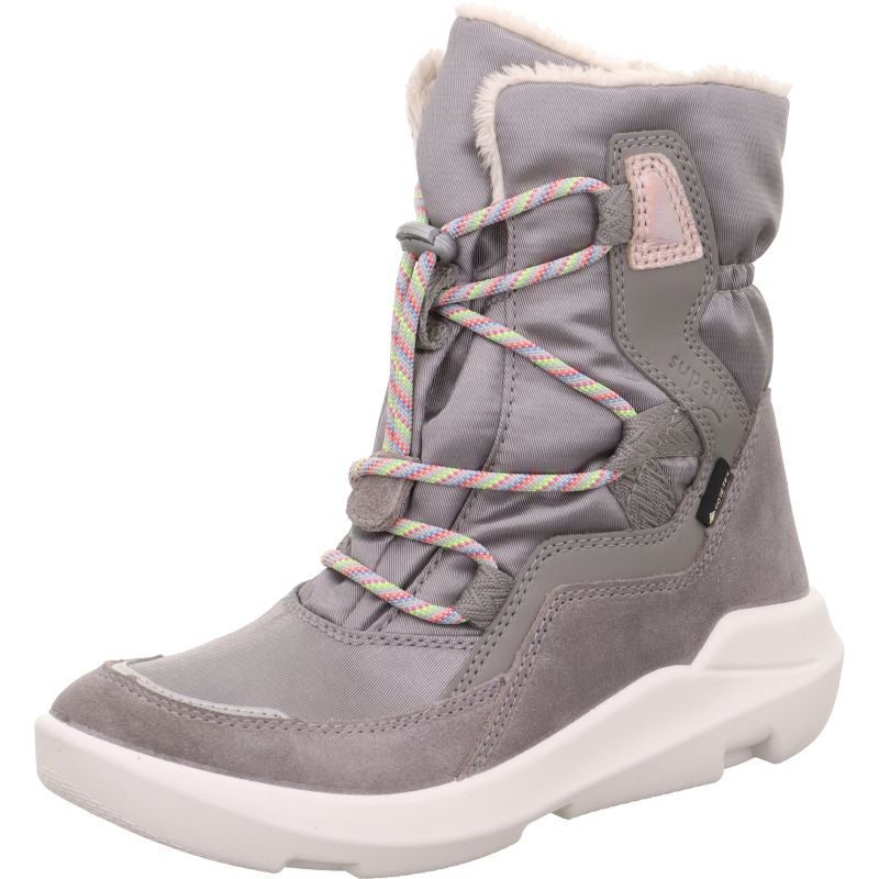 Superfit TWILIGHT Girls Boot - Material: Leather/Textil in Grey