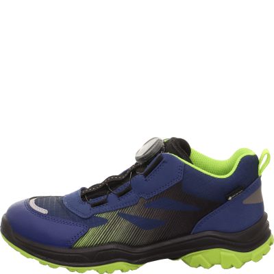 Superfit JUPITER Jungen, Unisex, Mädchen Sneaker low - Material: Textil/Sonstiges Material in Blau