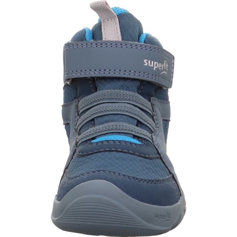 Superfit TRACE Unisex | Jungen Sneaker high - Material: Textil/Sonstiges Material in Blau