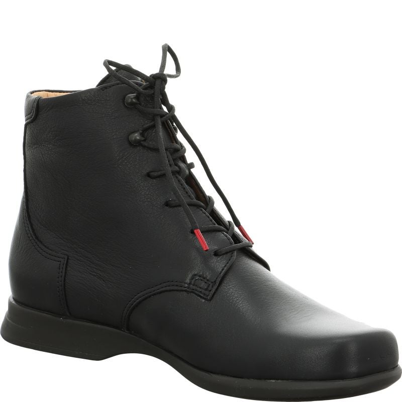 Think! PENSA DAMEN Damen Stiefelette - Material: Leder in Schwarz