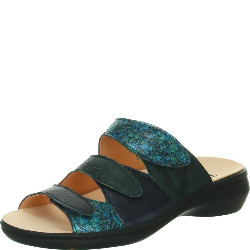 Think CAMILLA DAMEN Mules - Material: Leather in Blue