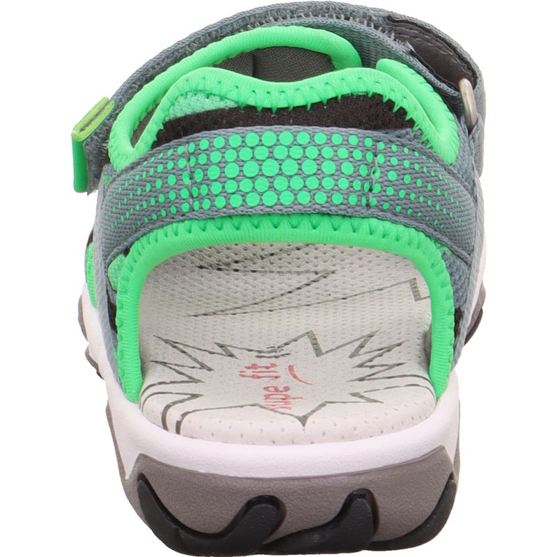 Superfit MIKE 3.0 Sandale - Material: Textil in Grün