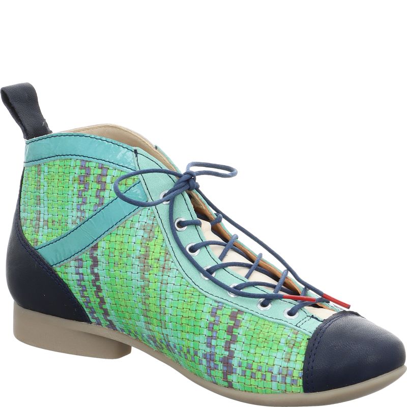 Think! GUAD2 Damen Ankle Boots - Material: Leder in Mehrfarbig