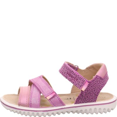 Superfit SPARKLE Girls Sandal - Material: Leather in Purple