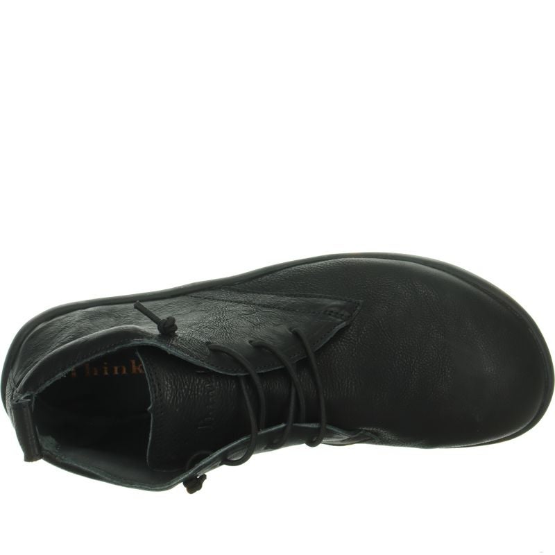 Think! BLO Damen Sneaker high - Material: Leder in Schwarz