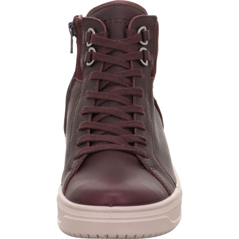 legero REJOISE Damen Sneaker high - Material: Leder in Rot
