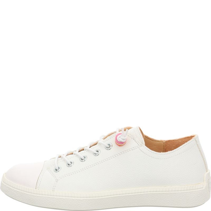 Think TURNA WOMEN Woman Sneakers low - Material: Leather in White