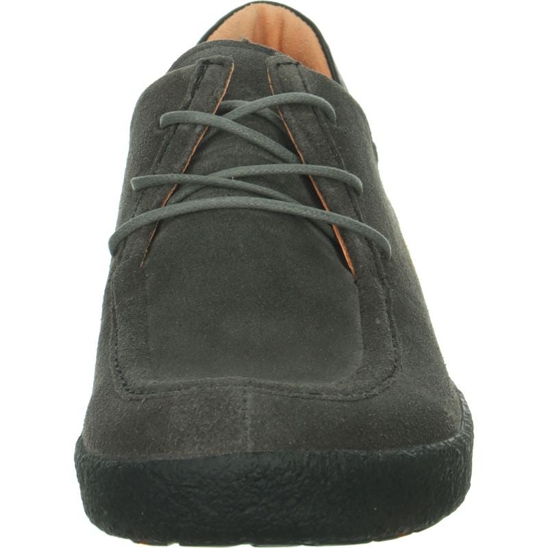 Think GEOAG Men Lace up shoe - Material: Leather in Grey