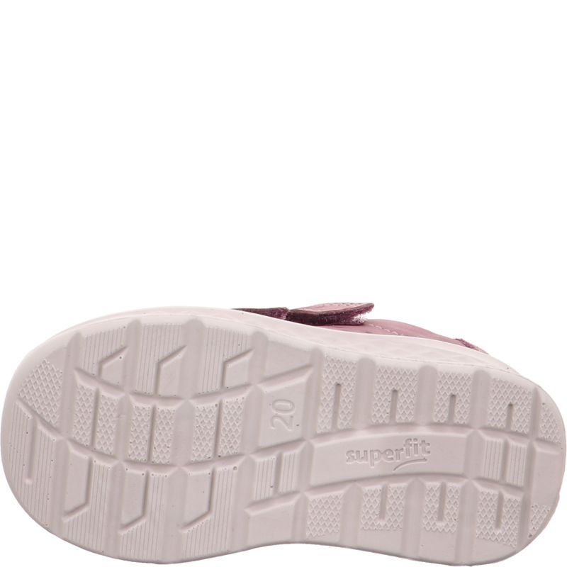 Superfit BREEZE Girls Sneakers high - Material: Leather in Purple