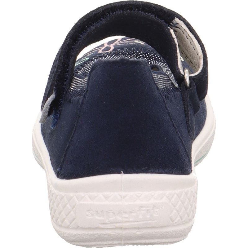 Superfit TENSY Girls Ballerina - Material: Leather in Blue