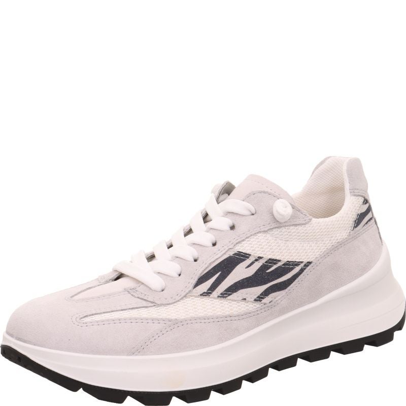 legero T4 RUN Damen Sneaker low - Material: Leder/Textil in Grau