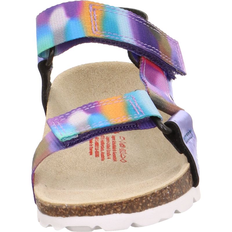 Superfit FUSSBETTPANTOFFEL Mädchen Sandale - Material: Sonstiges Material in Lila