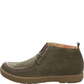Think! GEOAG Herren Ankle Boots - Material: Leder in Oliv