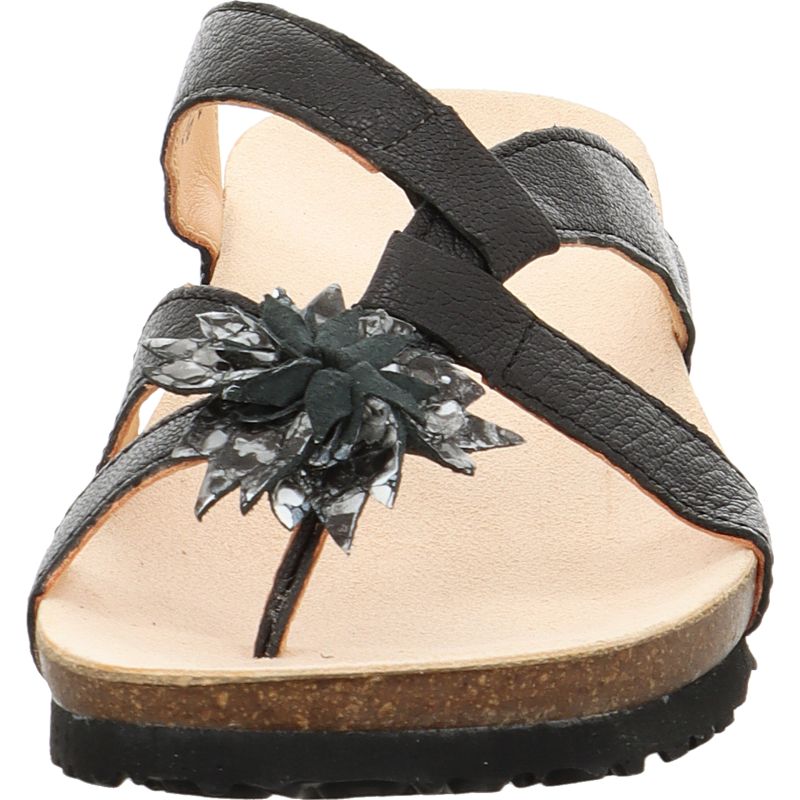 Think JULIA DAMEN Woman Mules - Material: Leather in Black