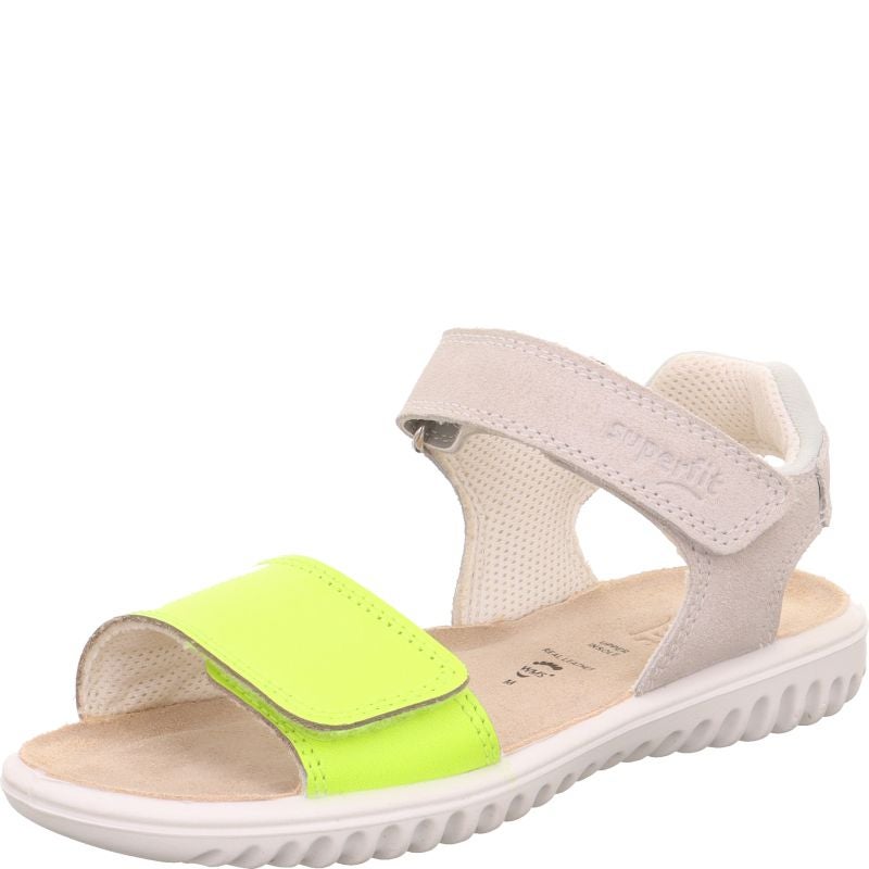 Superfit SPARKLE Girls Sandal - Material: Leather/Textil in Yellow