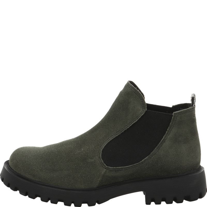 Think TRENTO Woman Chelsea boot - Material: Leather in Green