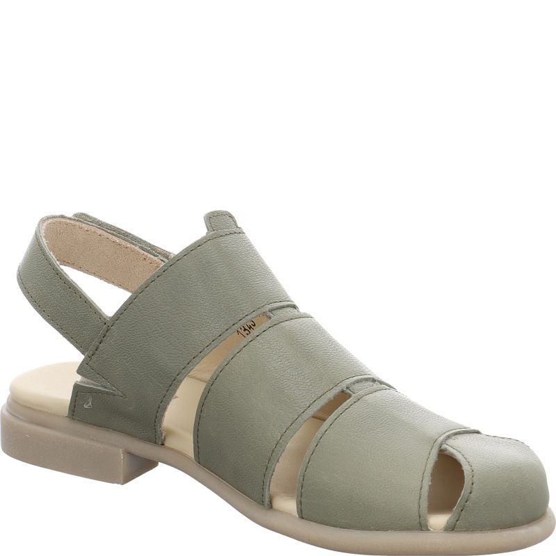 Think KAMAA Sandal - Material: Leather in Olive