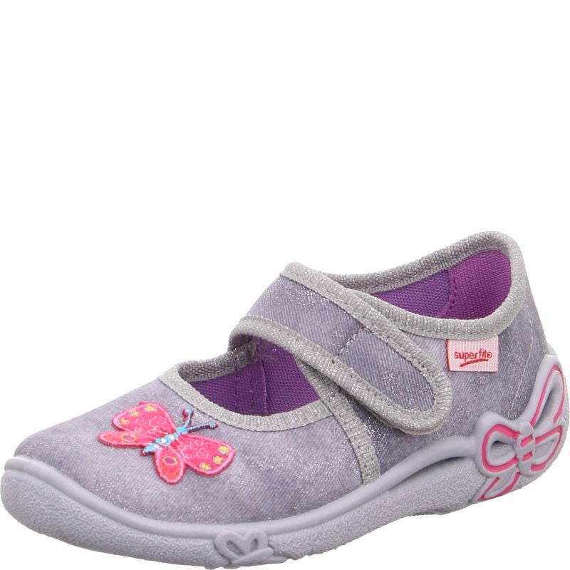 Superfit BELINDA Girls Slipper - Material: Textile in Grey