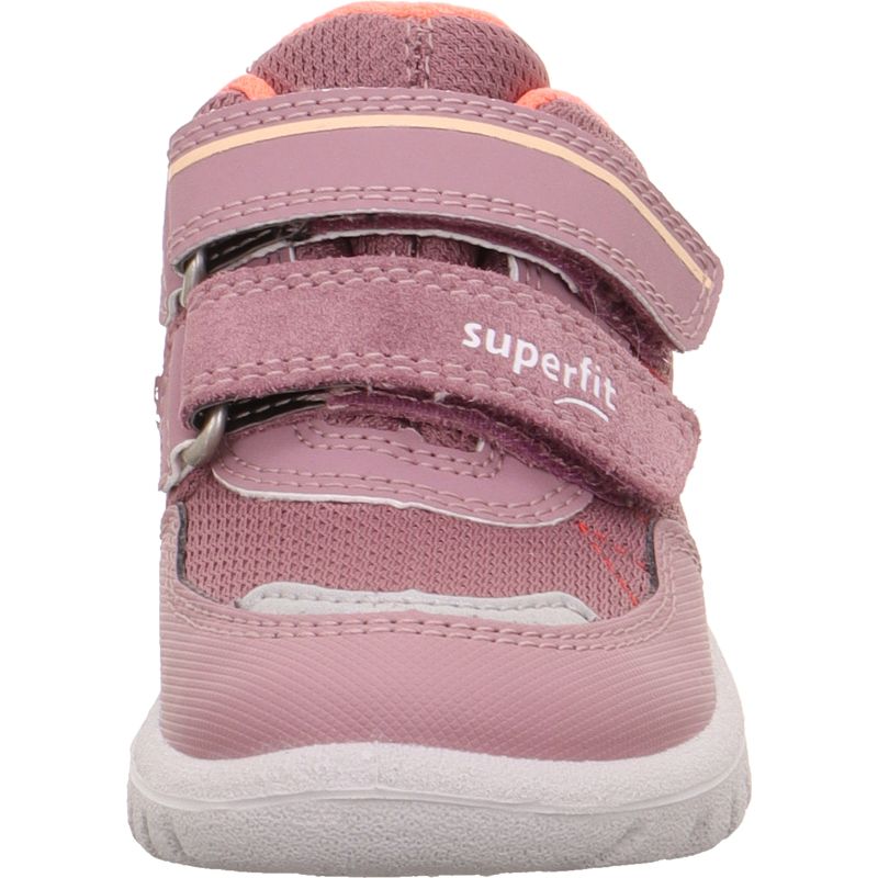 Superfit SPORT7 MINI Mädchen Sneaker low - Material: Leder/Sonstiges Material/Textil in Lila