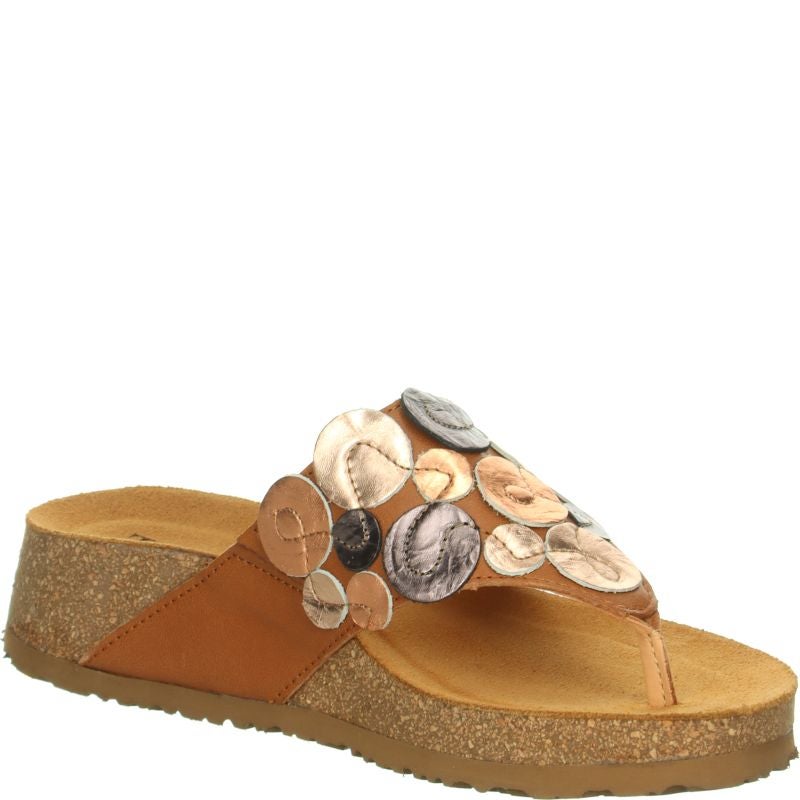 Think KOAK DAMEN Woman Mules - Material: Leather in Brown