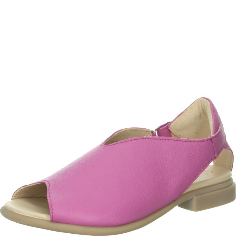 Think KAMAA Woman Strap sandal - Material: Leather in Rose