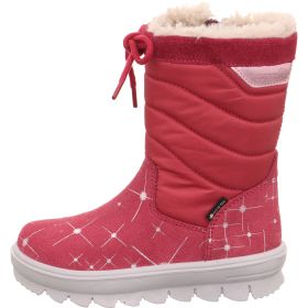 Superfit FLAVIA Girls Boot - Material: Leather/Textil in Red