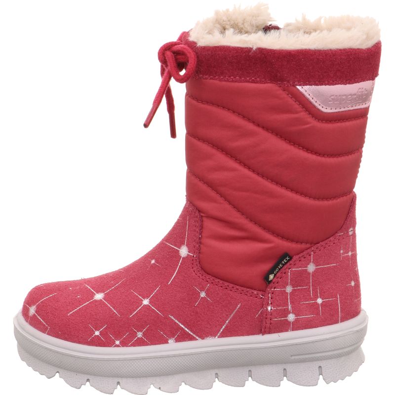 Superfit FLAVIA Girls Boot - Material: Leather/Textil in Red